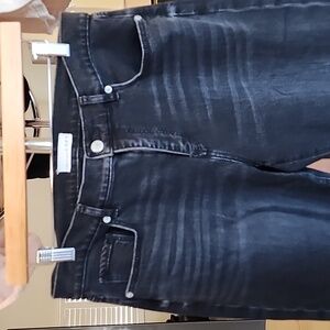 LOFT Girlfriend Jeans in Black